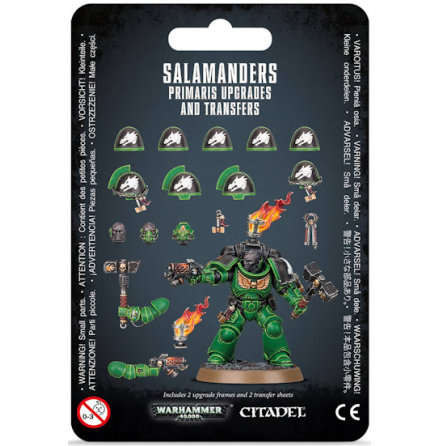 SALAMANDERS PRIMARIS UPGRADES & TRANSFERS