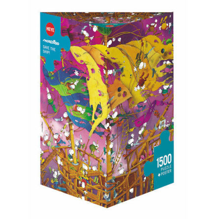 Save The Ship!, Mordillo 1500 pieces Triangular