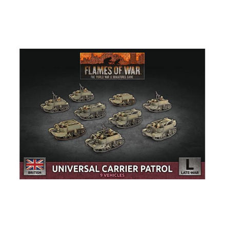 Universal Carrier Patrol (x9 Plastic)