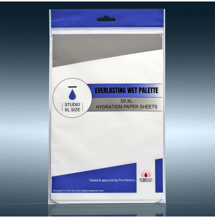 50 Hydration Papers for Everlasting Wet Palette (Studio XL V1 + V2 + Lite)