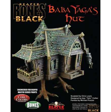 BABA YAGA�S HUT - BONES BLACK DELUXE BOXED SET