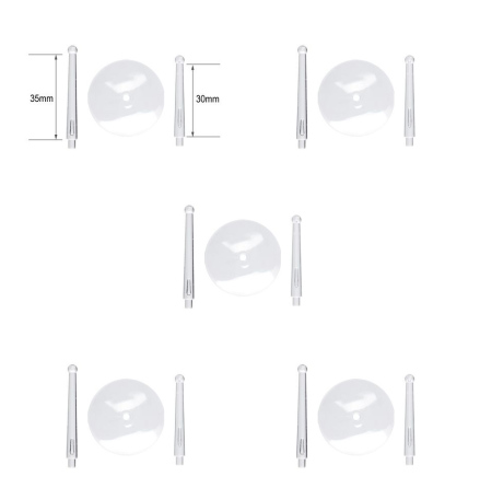 Citadel Ball Top Flying Stems with 32mm Flying Bases (6)