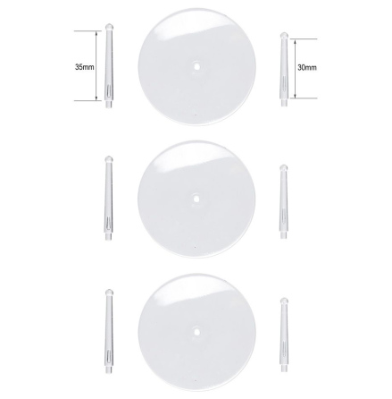 Citadel Ball Top Flying Stems with 60mm Flying Bases (4)