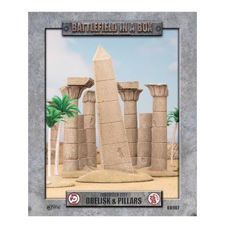 Forgotten City - Obelisk & Pillars
