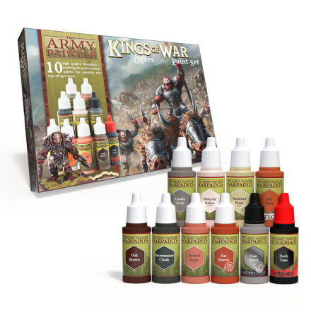 Kings of War Ogres Paint Set