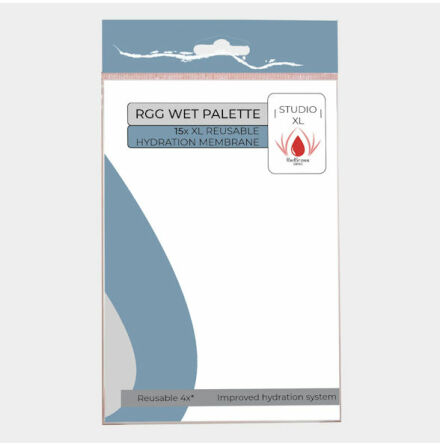 15 Reusable Hydration Membranes: Wet Palette Studio XL (V1 + V2)