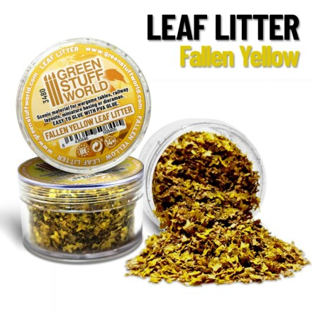 Leaf Litter - Fallen Yellow