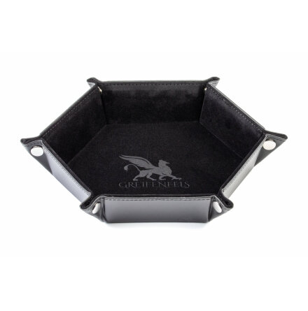 Dice Tray Hexagon Series: Black