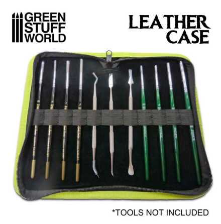 Premium Leather Case for Tools and Brushes