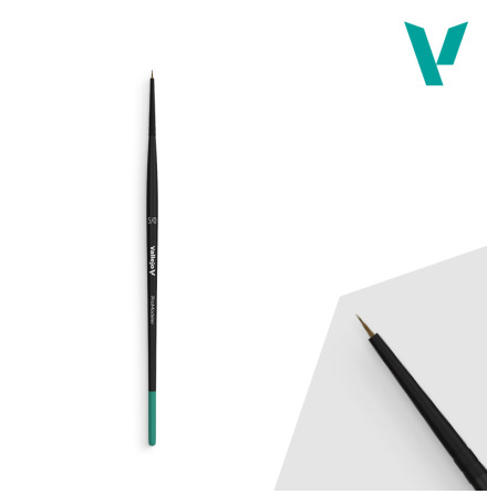 Vallejo Brush: Pro Modeler round natural hair No. 5/0