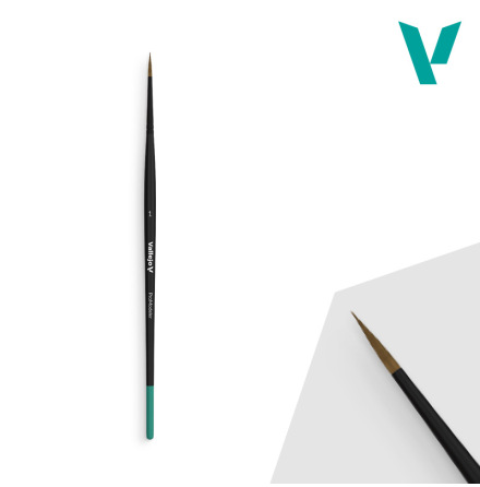 Vallejo Brush: Pro Modeler round natural hair No. 1