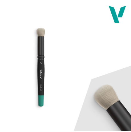 Vallejo Brush: Drybrush Series round natural hair, x-large