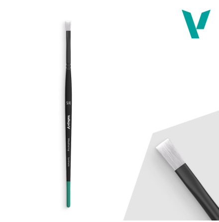 Vallejo Brush: Weathering Series flat synthetic, small