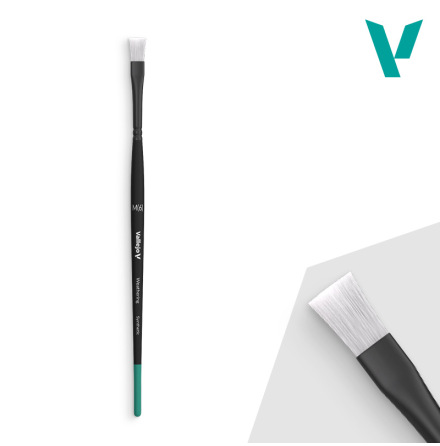 Vallejo Brush: Weathering Series flat synthetic, medium