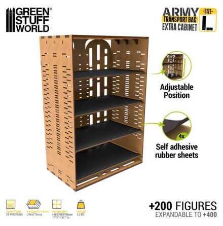 Army Transport Bag Extra Cabinet Large