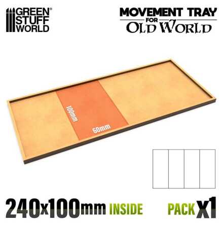 MDF Movement Trays - 240x100mm