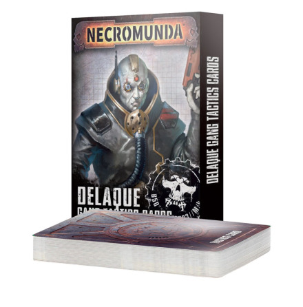 NECROMUNDA: DELAQUE GANG TACTICS CARDS