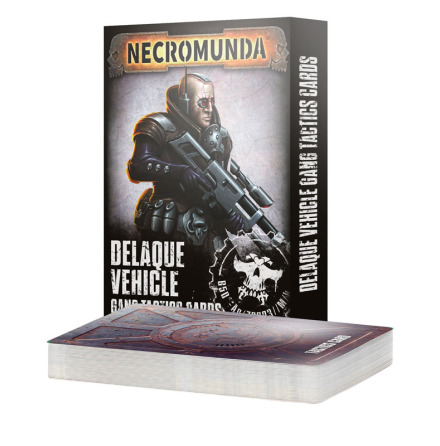 NECROMUNDA: DELAQUE VEHICLE GANG TACTICS CARDS