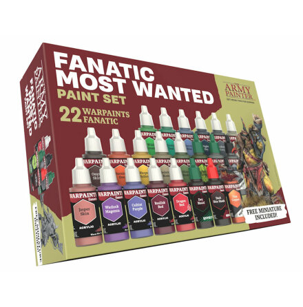 Warpaints Fanatic Most Wanted Paint Set