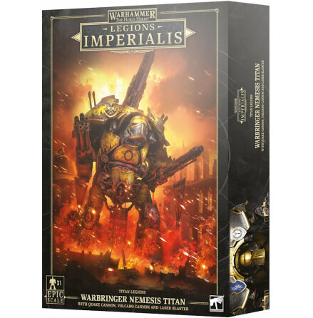 LEGIONS IMPERIALIS: WARBRINGER NEMESIS TITAN W/QUAKE CANNON