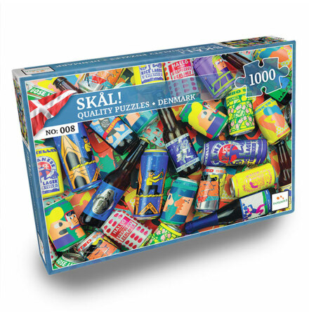 Nordic Quality Puzzles - DA:008 - Sk�l (Mikkeler) (1000 pieces)