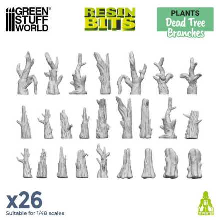 3D printed set - Dead Tree Branches