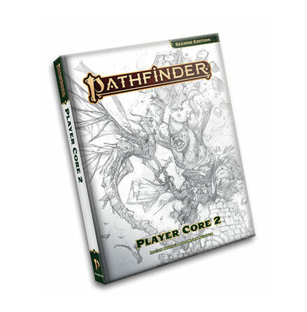 Pathfinder P2: Player Core 2 (2nd ed) Sketch Cover