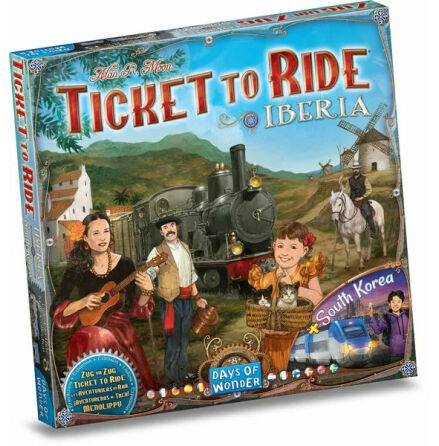 Ticket to Ride: Map Collection 8 Iberica/South Korea (Nordic)