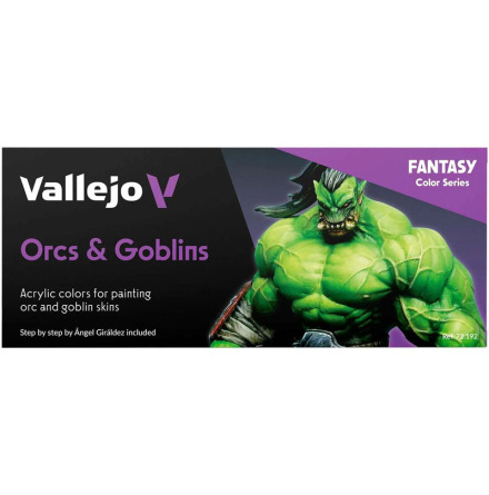Vallejo Orcs & Goblins set 8 x 18ml