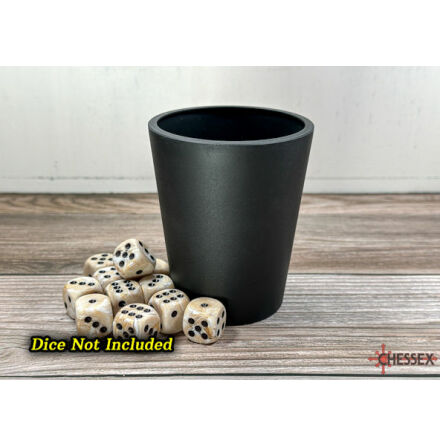 Flexible Dice Cup Black