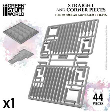Corners for Modular Movement Trays