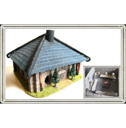 Dv�rgasal - fyrsidigt tak