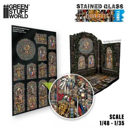 Knight Stained Glass - Small