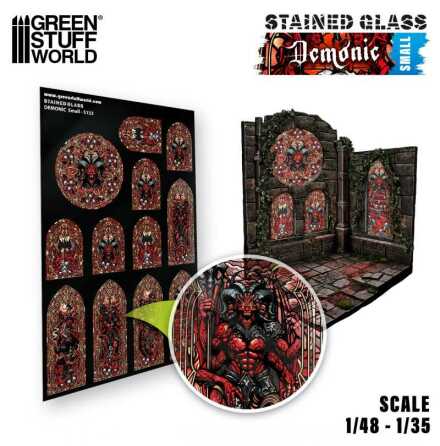 Demonic Stained Glass - Small