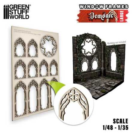 Demonic Miniature Windows - Large