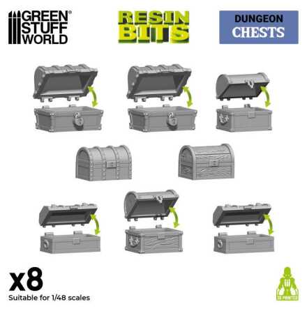 3D printed set - Chests