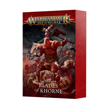 AGE OF SIGMAR 4.0: FACTION PACK BLADES OF KHORNE (ENG)