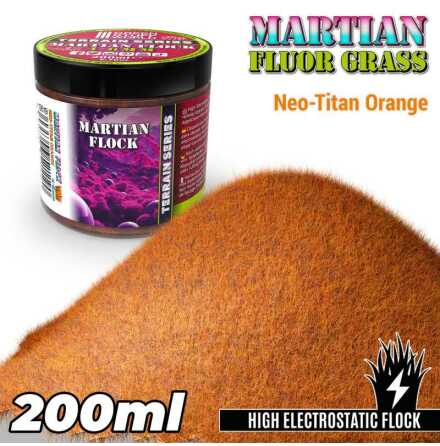 Martian Fluor Grass - Neo-titan Orange - 200ml