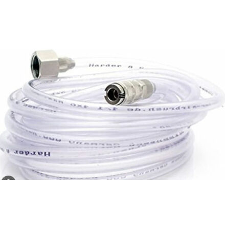 1/4 inch hose with female screw connector and quick-coupling