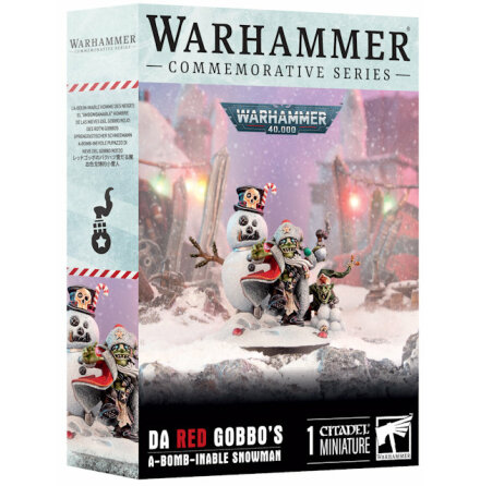 CHRISTMAS PROMO 2024: DA RED GOBBOS A-BOMB-INABLE SNOWMAN