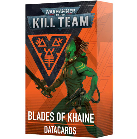 KILL TEAM DATACARDS: BLADES OF KHAINE (3rd ed)