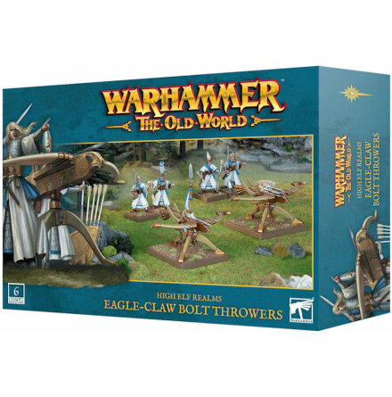 OLD WORLD: HIGH ELF EAGLE CLAW BOLT THROWERS