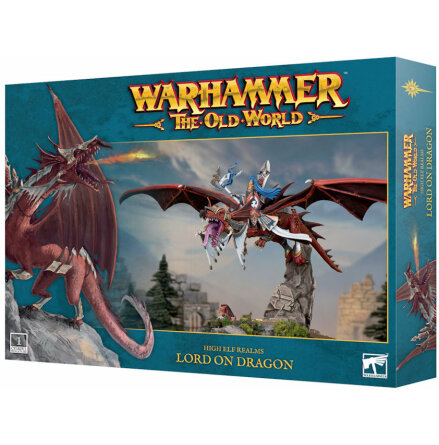 OLD WORLD: HIGH ELF LORD ON DRAGON