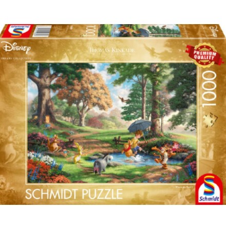 Thomas Kinkade: Disney - Winnie The Pooh (1000 pieces)