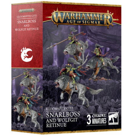 GLOOMSPITE GITZ: SNARLBOSS & WOLFGIT RETINUE