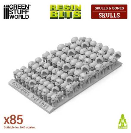 Resin Skulls (Pack x85)