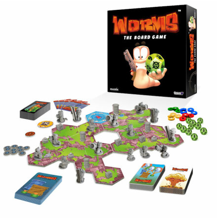 Worms Board Game Core Game