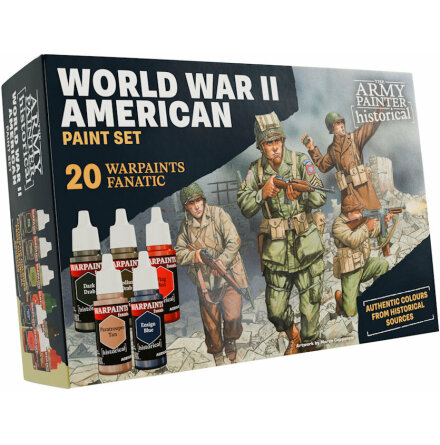 The Army Painter Historical: WWII American paint set