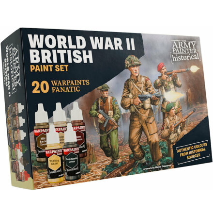 The Army Painter Historical: WWII British paint set