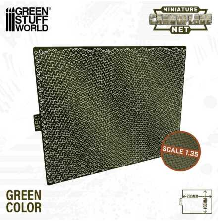 Miniature Camouflage Nets Green 1:35